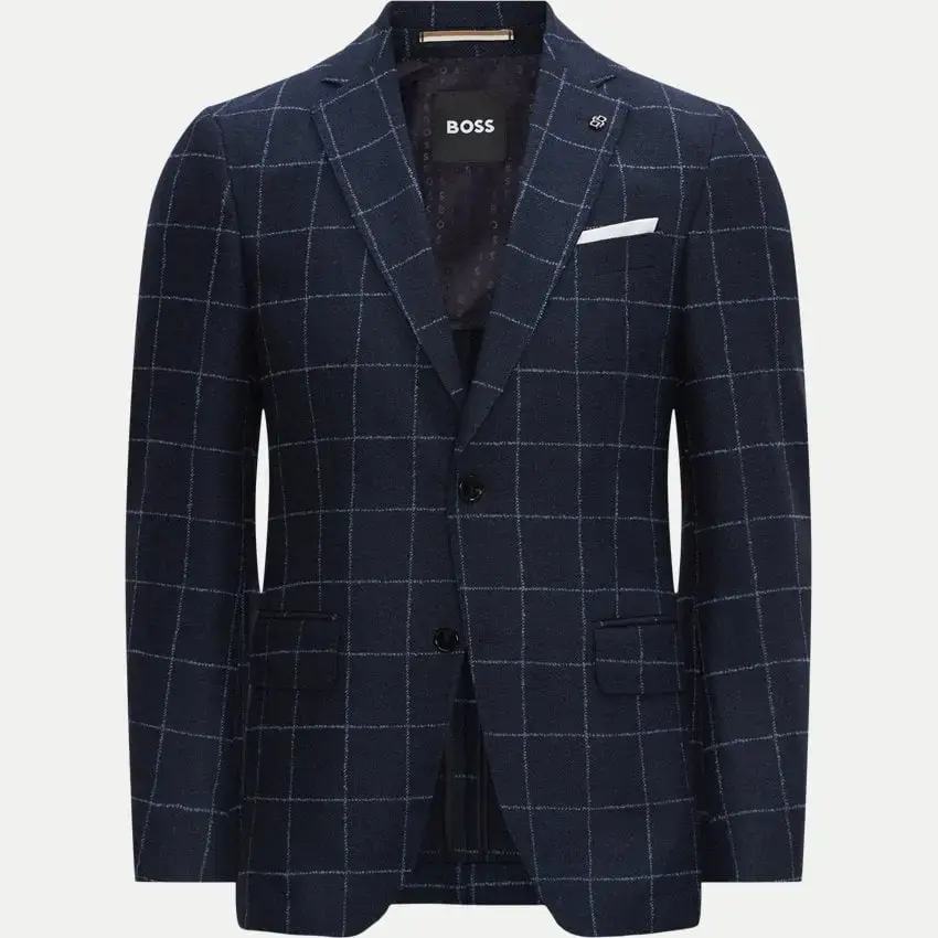 Original navy checked blazer